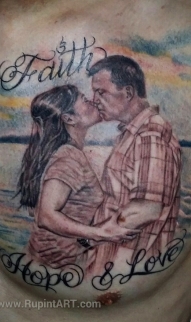 Couples tattoo